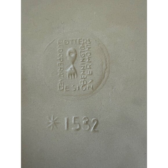 Vintage MCM Bennington Pottery David Gill Smiling Sun Tile Trivet - Picture 12 of 12